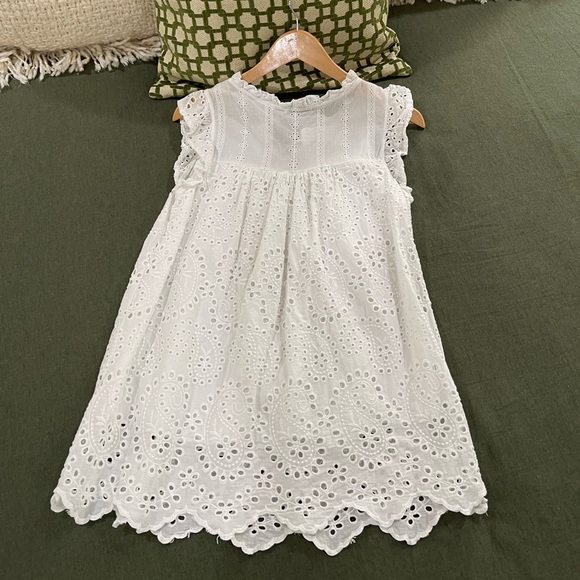 Valentina Naldi White Eyelet Top - Picture 2 of 5